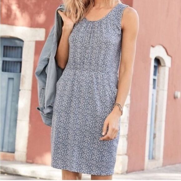 Garnet Hill Mesh-lined Summer Dress Size Small - Picture 1 of 10